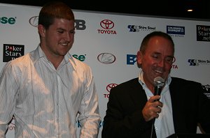 Chad Townsend & Rob Willis - Sharks Junior Rep Award night (Photo's : ourfootymedia)