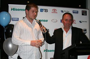 Chad Townsend & Rob Willis - Sharks Junior Rep Award night (Photo's : ourfootymedia)