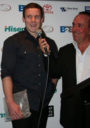 Luke PICKERD Sharks Junior Rep Award night (Photo's : ourfootymedia)