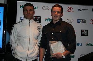 Dave Howlett & Luke PICKERD Sharks Junior Rep Award night (Photo's : ourfootymedia)