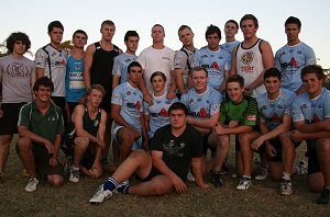 Cronulla Sharks Under 17 Academy Squad at training last night (Photo : OurFootyMedia)