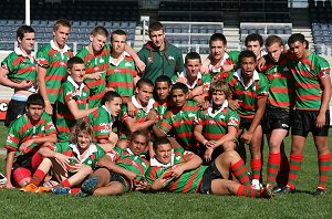 South Sydney Rabbitoh's U15 Junior Bunnies team ( Photo : OurFootyMedia)