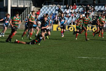 Cronulla SHARKS Academy Under 13's v South Sydney Junior Bunnies @ Shark Park (Photo : OurFootyMedia) 