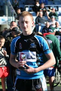 Cronulla Sharks Under 13's Best Back - Dylan Xerri (Photo : OurFootyMedia) 