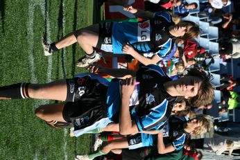 Cronulla SHARKS Academy Under 14's v South Sydney Junior Bunnies @ Shark Park (Photo : OurFootyMedia) 