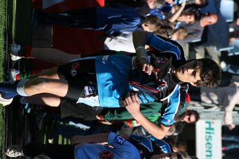 Cronulla SHARKS Academy Under 14's v South Sydney Junior Bunnies @ Shark Park (Photo : OurFootyMedia) 