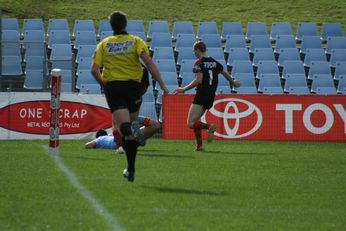 Cronulla Sharks Academy Under 17's v South Sydney Junior Rabbitoh's Action (Photo's : OurFootyMedia) 