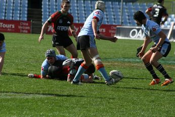 Cronulla Sharks Academy Under 17's v South Sydney Junior Rabbitoh's Action (Photo's : OurFootyMedia) 
