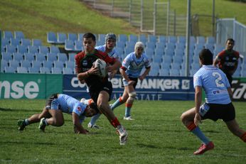 Cronulla Sharks Academy Under 17's v South Sydney Junior Rabbitoh's Action (Photo's : OurFootyMedia) 