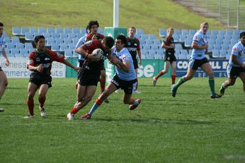 Cronulla Sharks Academy Under 17's v South Sydney Junior Rabbitoh's Action (Photo's : OurFootyMedia) 