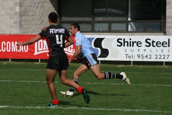 Cronulla Sharks Academy Under 17's v South Sydney Junior Rabbitoh's Action (Photo's : OurFootyMedia) 