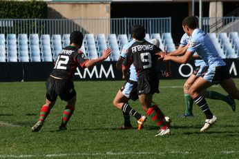 Cronulla Sharks Academy Under 17's v South Sydney Junior Rabbitoh's Action (Photo's : OurFootyMedia) 