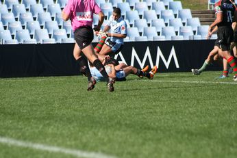 Cronulla Sharks Academy Under 17's v South Sydney Junior Rabbitoh's Action (Photo's : OurFootyMedia) 