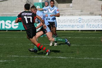 Cronulla Sharks Academy Under 17's v South Sydney Junior Rabbitoh's Action (Photo's : OurFootyMedia) 