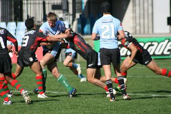 Cronulla Sharks Academy Under 17's v South Sydney Junior Rabbitoh's Action (Photo's : OurFootyMedia) 