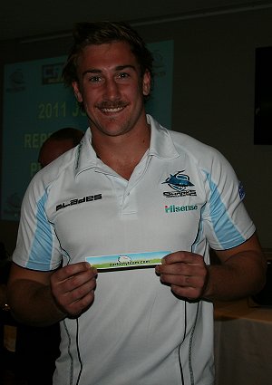 Stewie MILLS was an honoured guest at this years Sharks Junior Rep Awards night (Photo : OurFootyMedia) 