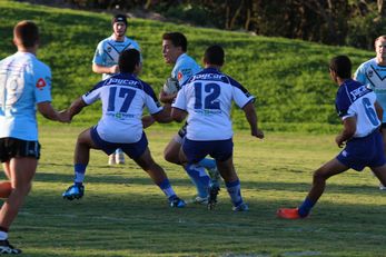 Sharks Academy v Canterbury BULLDOGS u17s action (Photo : OurFootyMedia) 