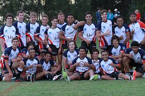 South West Sydney Academy of Sport u15s v SHARKS Team Photo (Photo : OurFootyMedia) 