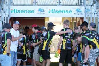 Helensvale HORNETS u16's tour Shark Park (Photo : steve monty / OurFootyMedia) 