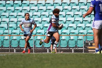 Sharks Junior Roqica on the burst (Photo : steve monty / OurFootyMedia) 