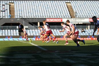 Liam Knights kicks the game off - Cronulla SHARKS v Manly SEAGLES NRL u20s Holden Cup Rnd 15 (Photo : Steve Monty / OurFootyMedia) 