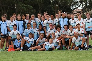 Cronulla Sharks 2015 Harold Matthews Cup Trial Squad (Photo : steve monty / OurFootyTeam.com) 