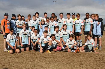 Cronulla Sharks 2015 Academy Under 13s Team Photo (Photo : steve monty / OurFootyTeam.com)