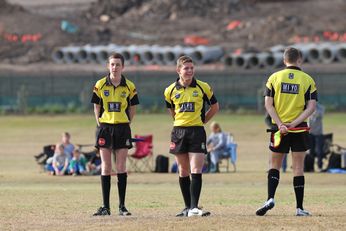 Referee's - Cronulla SHARKS Academy u13s v Bulldogs Academy u13s (Photo : steve monty / OurFootyTeam.com) 