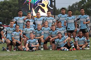 Cronulla Sutherland SHARKS u20s Holden Cup after their fantastic win in Rnd 4 (Photo : steve montgomery / OurFootyTeam.com)