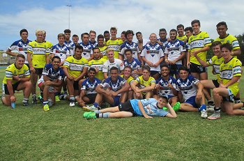 Cronulla - Sutherland Sharks SGB Developmet and Canterbury - Bankstown BULLDOGS U 17s GroupPhoto (Photo : steve montgomery / OurFootyTeam.com)
