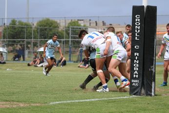 Cronulla Sharks v Canberra Raiders Harold Matthews Cup TRIAL 2nd Half Action (Photo : steve montgomery / OurFootyTeam.com)