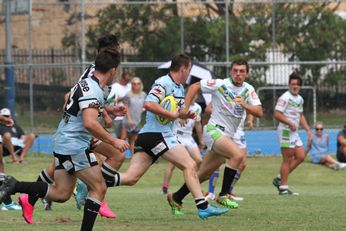 Harold Matthews Cup TRIAL Cronulla Sharks v Canberra Raiders 2nd Half Action (Photo : steve montgomery / OurFootyTeam.com)