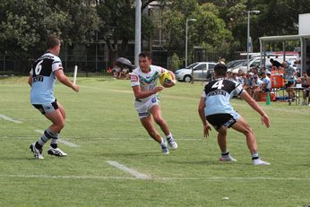 Harold Matthews Cup TRIAL Cronulla Sharks v Canberra Raiders 2nd Half Action (Photo : steve montgomery / OurFootyTeam.com)