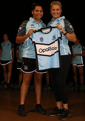 Merinda SMITH Cronulla Sharks Tarsha Gale Cup (Photo : Steve Montgomery)