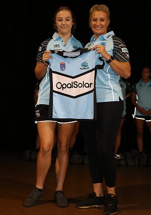 Jess Lengyelfalusy 2018 Cronulla Sharks Tarsha Gale Cup (Photo : Steve Montgomery)