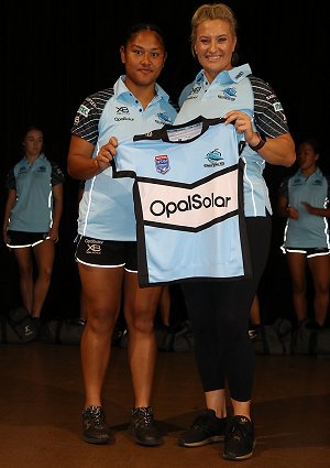 Kaleah Salmon  2018 Cronulla Sharks Tarsha Gale Cup (Photo : Steve Montgomery)