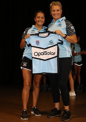 Lynda Howarth 2018 Cronulla Sharks Tarsha Gale Cup (Photo : Steve Montgomery)