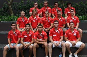 St. George Illawarra Dragons at the Toyota Cup induction Camp (Photo : ourfootymedia) 
