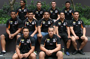 Wests Tigers at the Toyota Cup induction Camp (Photo : ourfootymedia) 