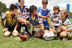 Australian Rugby League Star Johnnathon Thurston supports Junior Rugby League 