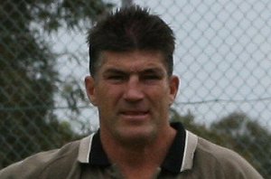 Les Davidson fires up the NSW Blues forwards