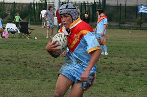Dion Beattie with anoth darting run 