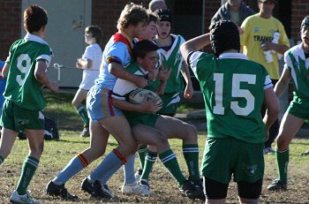 Reece Davidson wraps up the Gymea runner