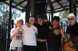 Brad, Alex, Rea, Joseph & Tom
