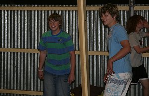 Jack & Reece get ready for the smash-a-thon