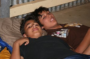 Micheal & Joseph say "hi"