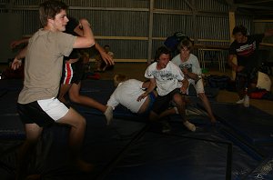 Looks like fun, it was too rough for the coaches