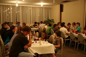 Diner at the Nyngan RLS
