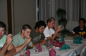 Diner at the Nyngan RLS