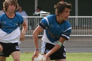 Micheal Morris with a pass 